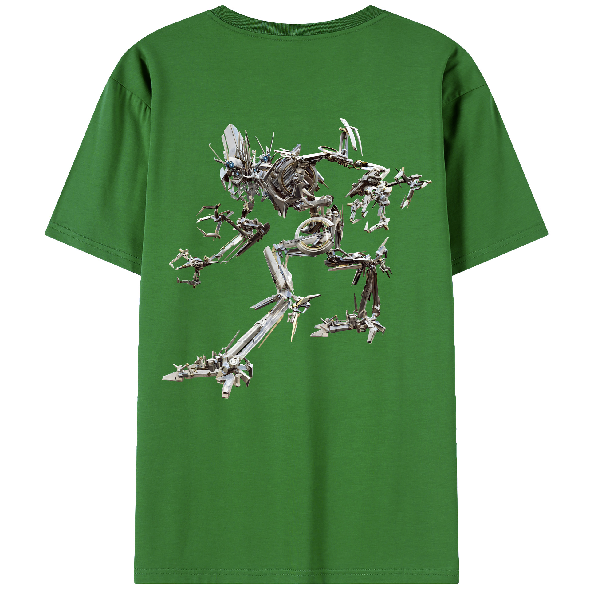 （画像用） Transformers トランスフォーマー レディース半袖Tシャツ(バックプリント)